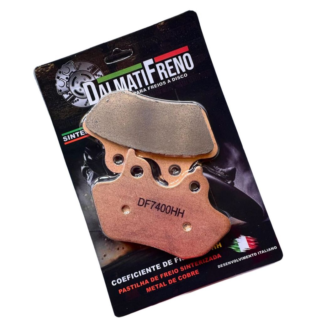 PASTILHA DE FREIO TRASEIRA HARLEY Heritage Springer FLSTS/I ANO 2000 2001 2002 2003
