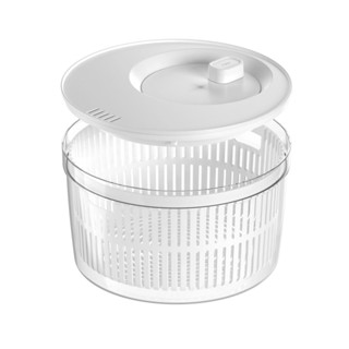 Secador Organizador de Salada Verduras Frutas Clear Fresh 5,5L em Oferta na Shopee