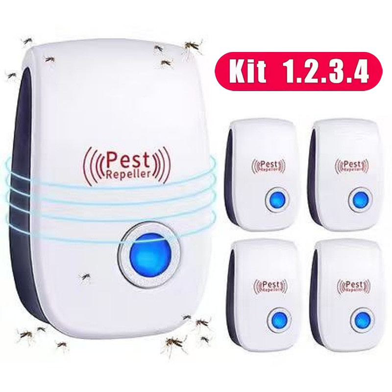 Repelente Eletrônico Ultrassônico Mosca Pernilongos Baratas  Morcegos repele e Espanta Ratos Enviar imediatamente em Oferta na Shopee