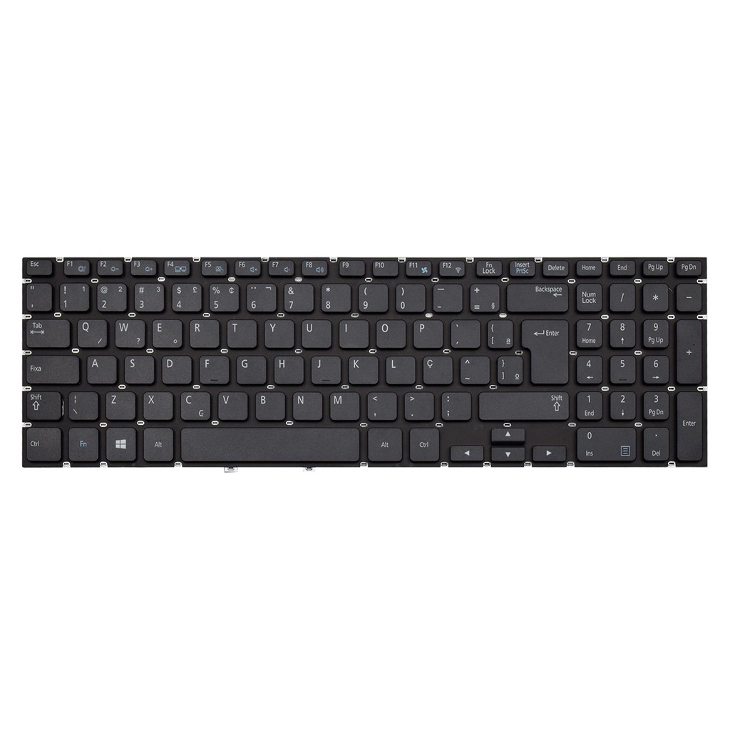 Teclado para Notebook Samsung Np Series NP550P5C-AD2BR em Oferta na Shopee