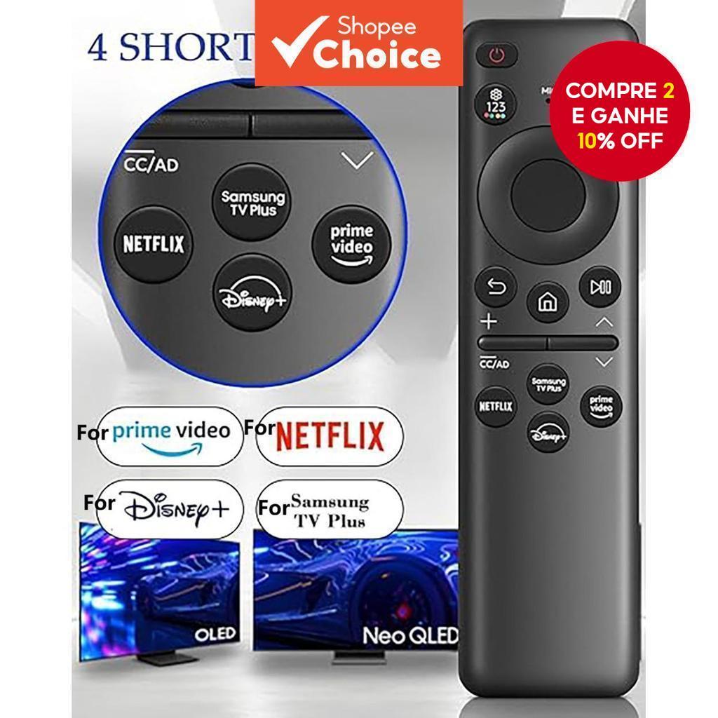 BN59-01455A Controle Remoto Universal Para TV Samsung Smart TVs Quadro De NEO QLED Série 4K