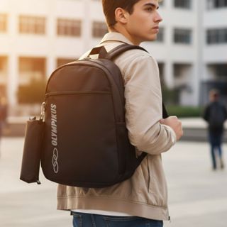 Mochila Unissex Olympikus Juvenil Estojo Preto em Oferta na Shopee