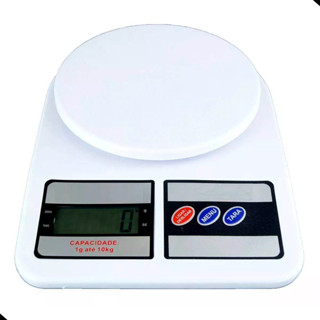 Balança Digital Cozinha Alta Precisão Portátil Versátil Confeitaria Fitness Dieta Treino 10kg em Oferta na Shopee