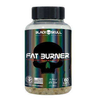 Fat Burner - Black Skull em Oferta na Shopee