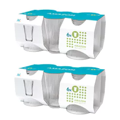 Kit 12 Copos Nadir Amazon em Vidro Transparente 190ml