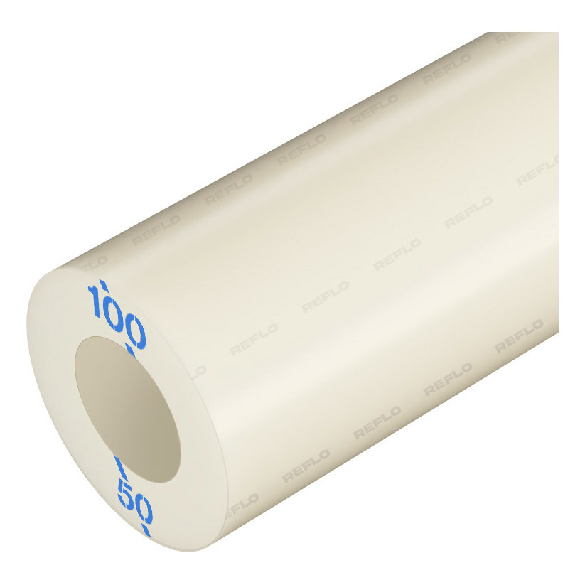 Tubo Nylon Tecnyl 100mm x 50mm - Bucha Tecnil Poliamida 100x50