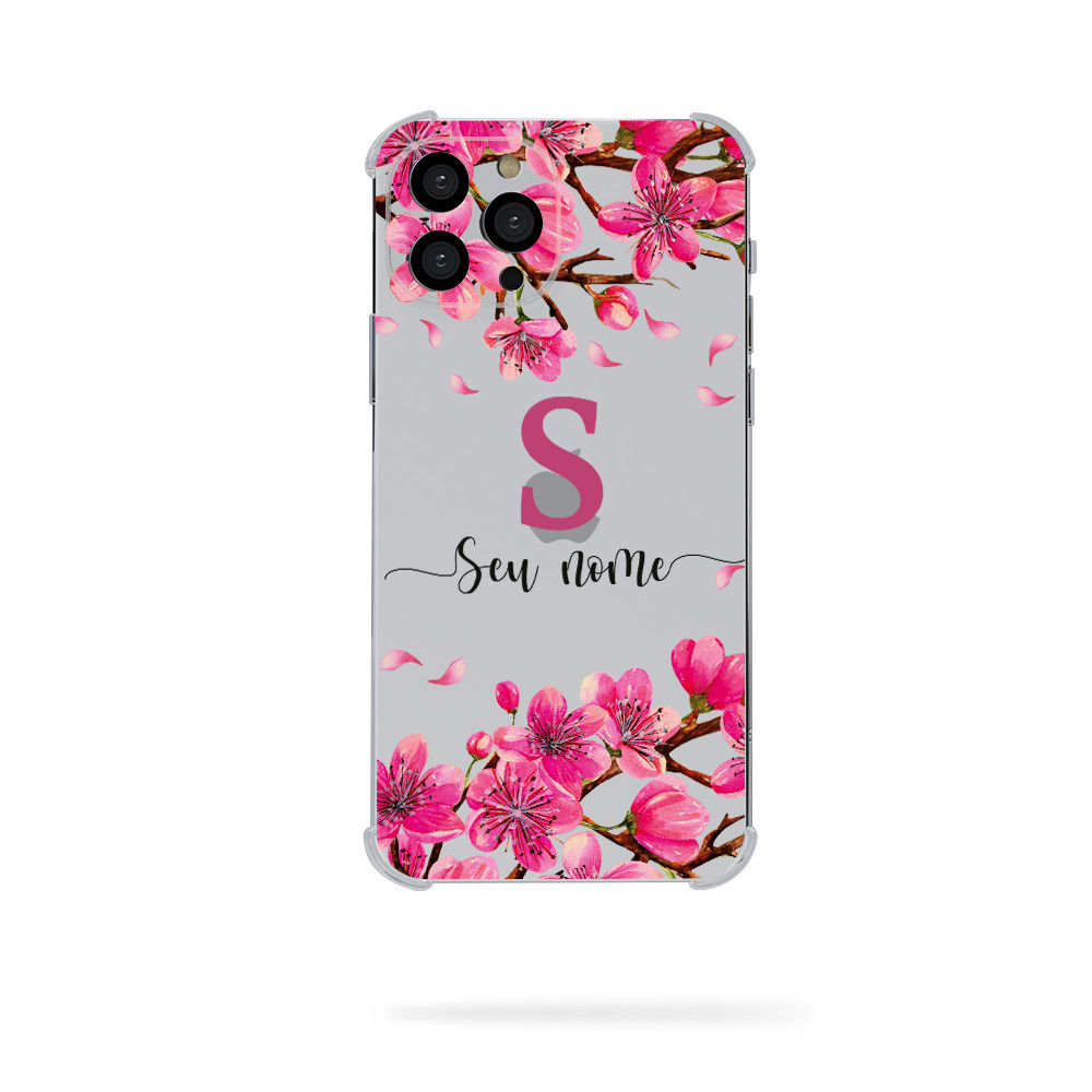 Capa Capinha de Celular Personalizada Cerejeiras Coleção 1