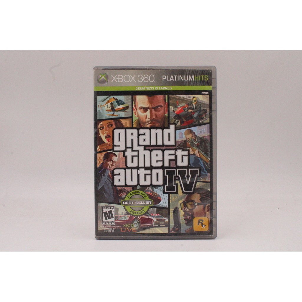 JOGO XBOX 360 - GRAND THEFT AUTO lV ( GTA 4 ) (1)