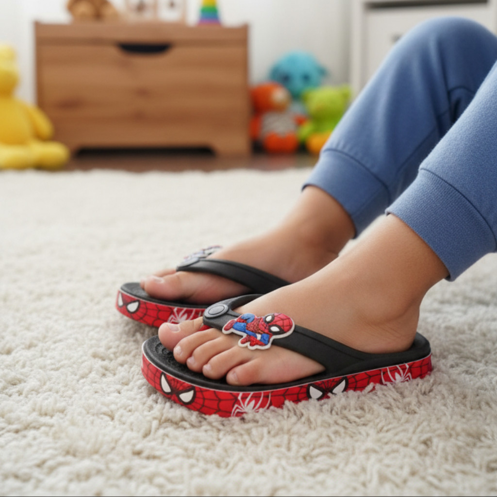 Chinelo Sandalia Infantil Personagens 25 ao 32 Menino Menina Conforto Estilo Diversão Babuche Papete