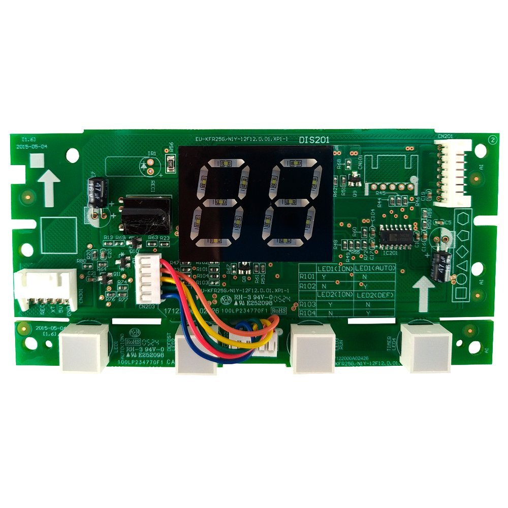 Placa Display Ar Condicionado de 9.000 a 22.000 Btus Midea