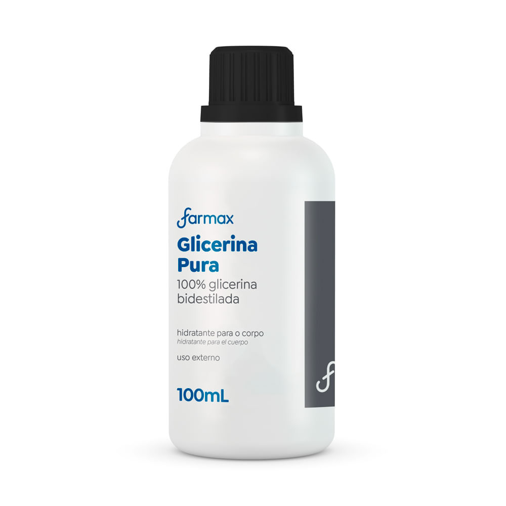 Glicerina Pura Bidestilada Farmax 100ml em Oferta na Shopee
