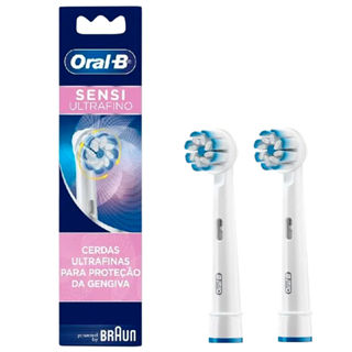 Refil Para Escova Elétrica Oral-B Sensi Ultrafino - 2 Unidades em Oferta na Shopee