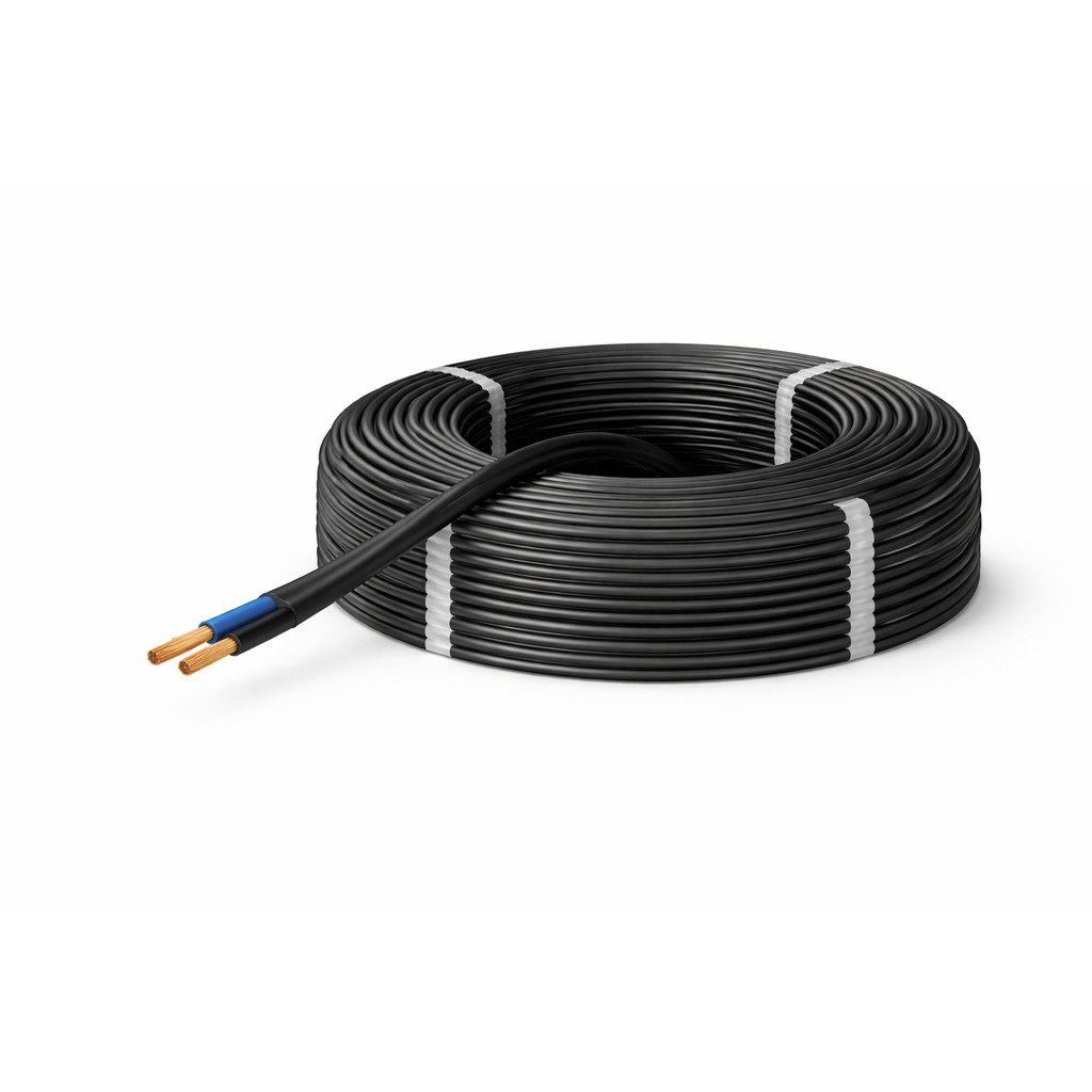 KIT 100MT CABO PP FLEX 2 X 6,00 MM COBRECOM