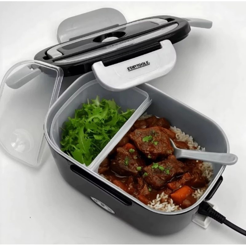 Marmiteira elétrica térmica aquecedor comida quente marmita trabalho viagem fitness portátil