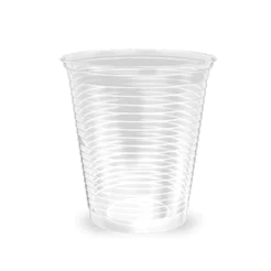 Copo plástico descartável Super Premium Transparente 180ml 100und Altacoppo