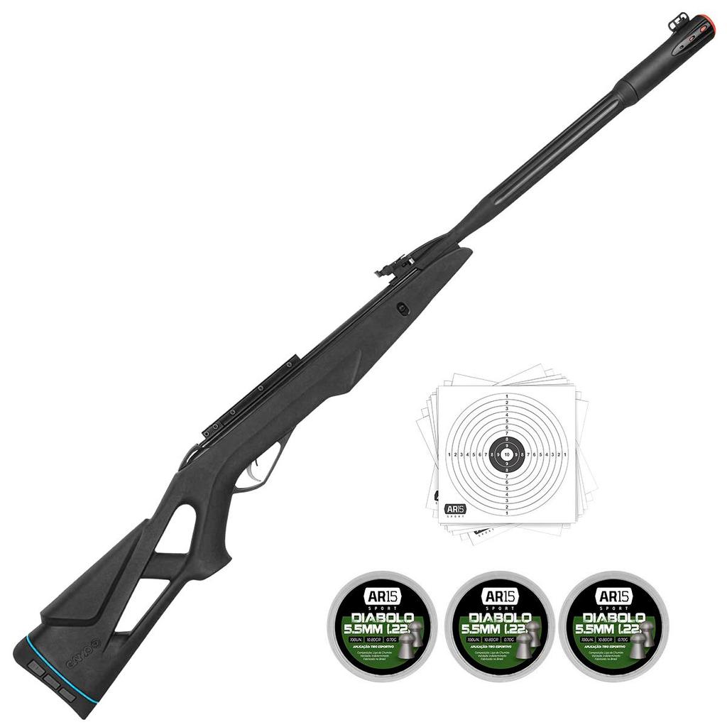 Carabina Pressão Gamo Whisper Fusion IGT Chumbinho 5.5 em Oferta na Shopee