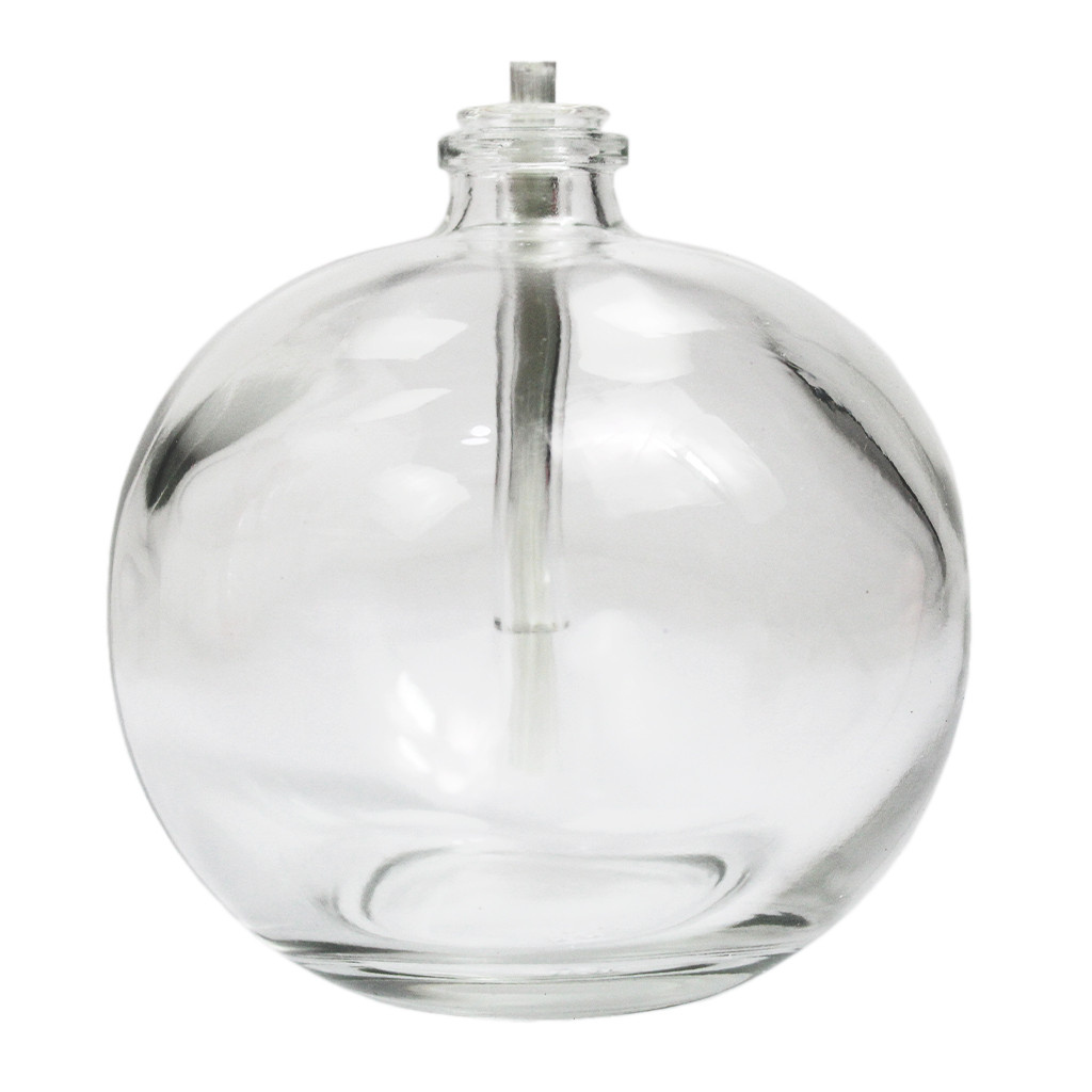 Conjunto De 10 Velas Lamparina 100ml Redonda Bolinha Resistente De Vidro