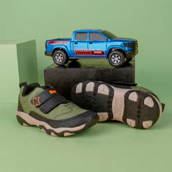 Tênis Infantil Menino Kidy Play Respitec Confortável Escolar Com brinquedo Presente
