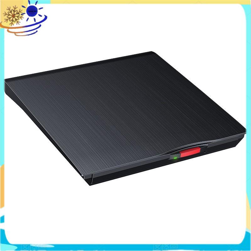 Unidade De Gravação De DVD USB Externa DEEPFOX-Interface Dupla , Gravador Portátil De CD/Para PC