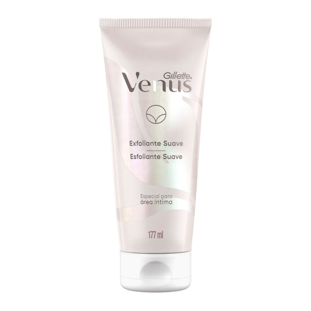 Esfoliante Suave Gillette Venus Especial para Área Íntima 177ml em Oferta na Shopee