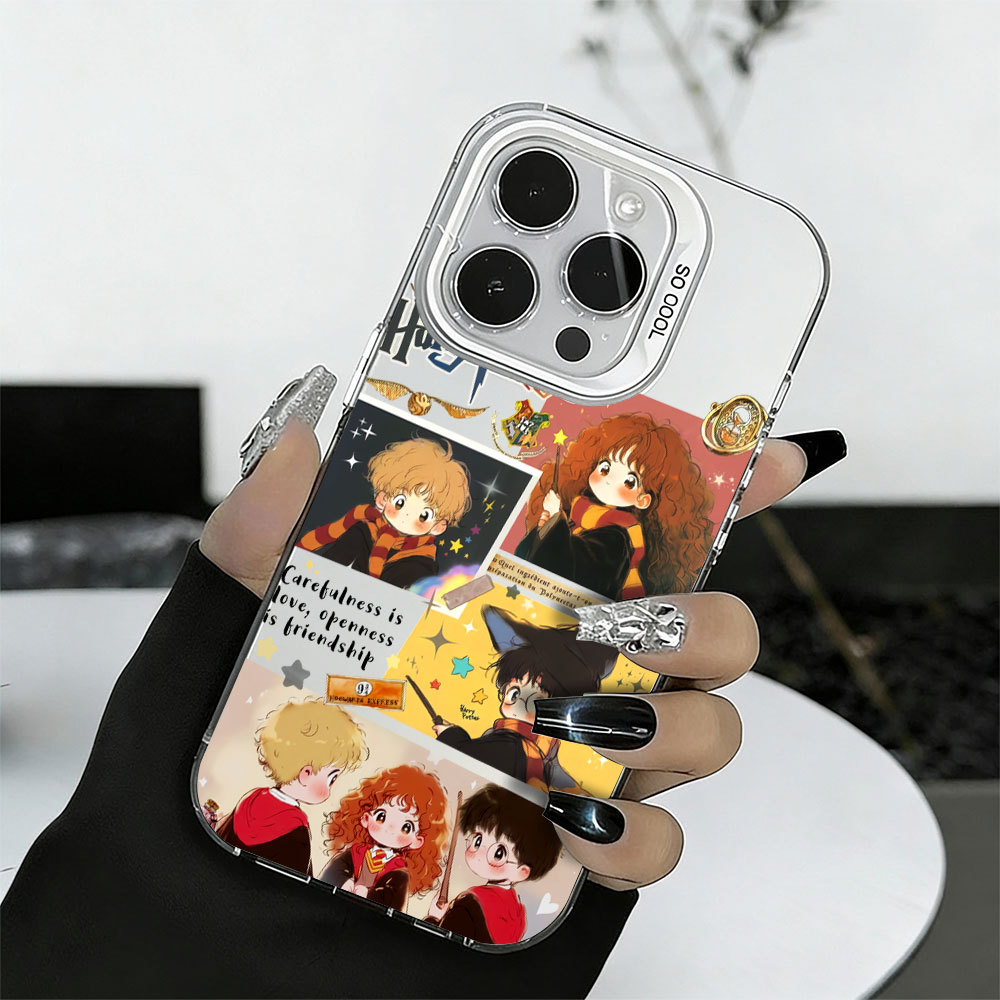 Capinha iPhone Capinha Capinhas diferentes Capa iPhone Harry Potter Colagem Para 17 16 15 14 13 12 11 Xr Xs Pro Pro Max