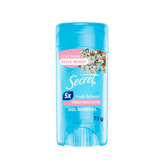 Desodorante Secret Fresh Defense Power Protect Cotton 73g em Oferta na Shopee