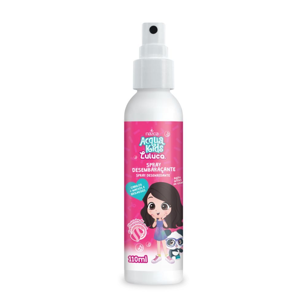 Spray Acqua Kids Desembaraçante Luluca 110ml em Oferta na Shopee