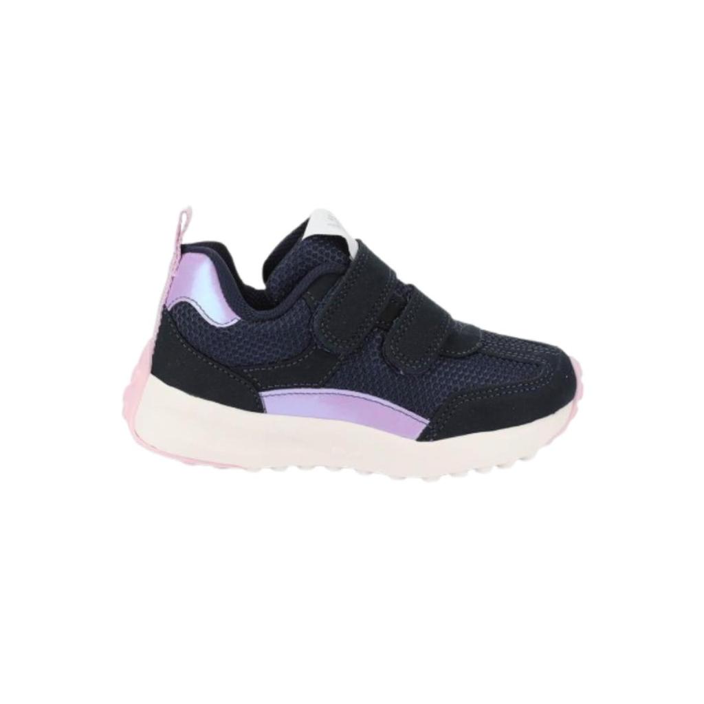 Tênis Infantil Bibi Jogging Kids Azul Marinho com Lilás em Oferta na Shopee