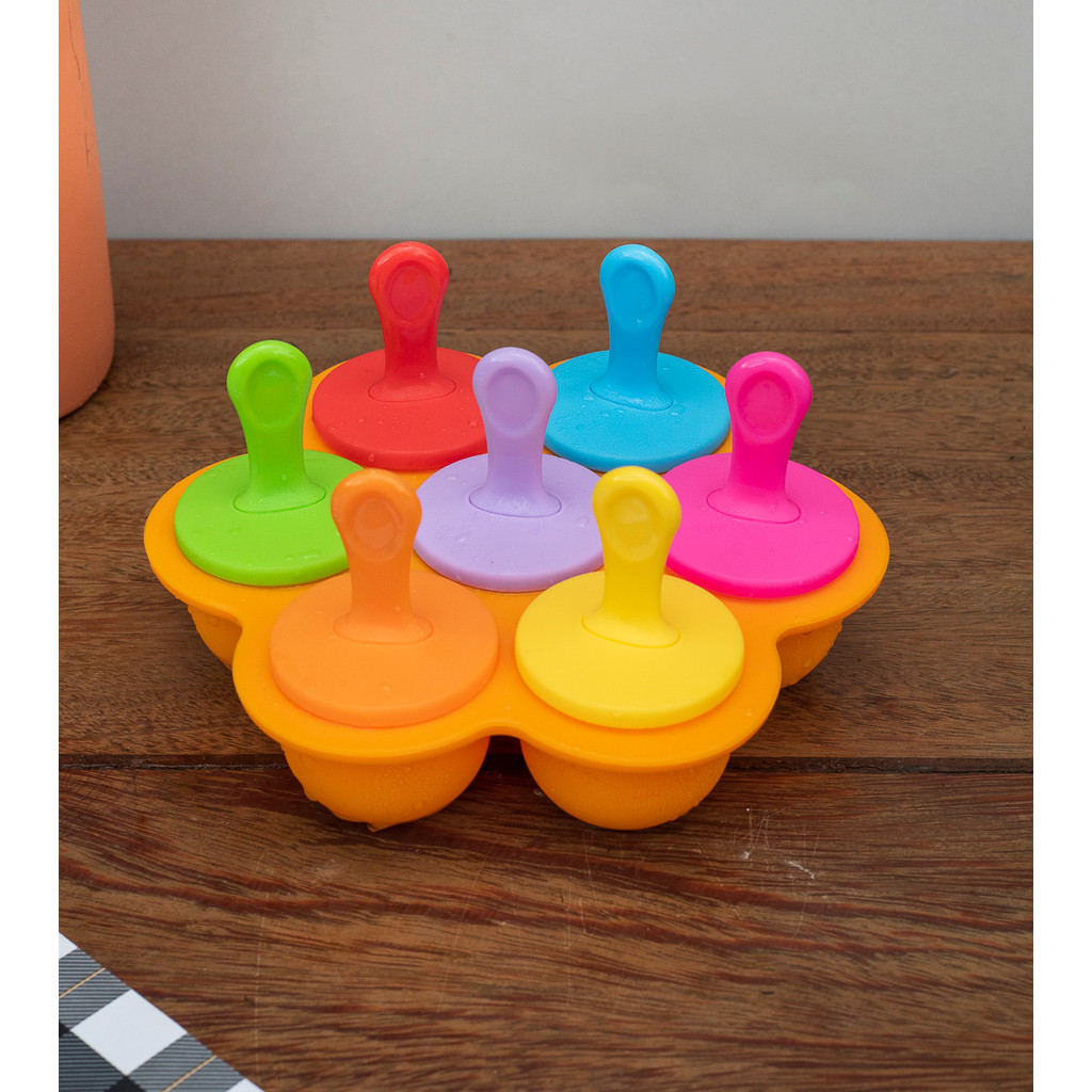 Forma Para 7 Picolés de Silicone - Mozcada · foto 2