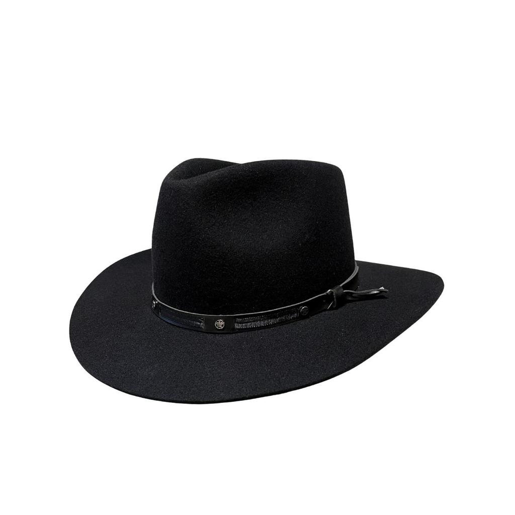 Chapéu Country Pralana Original 5X Campo IV Classic Preto