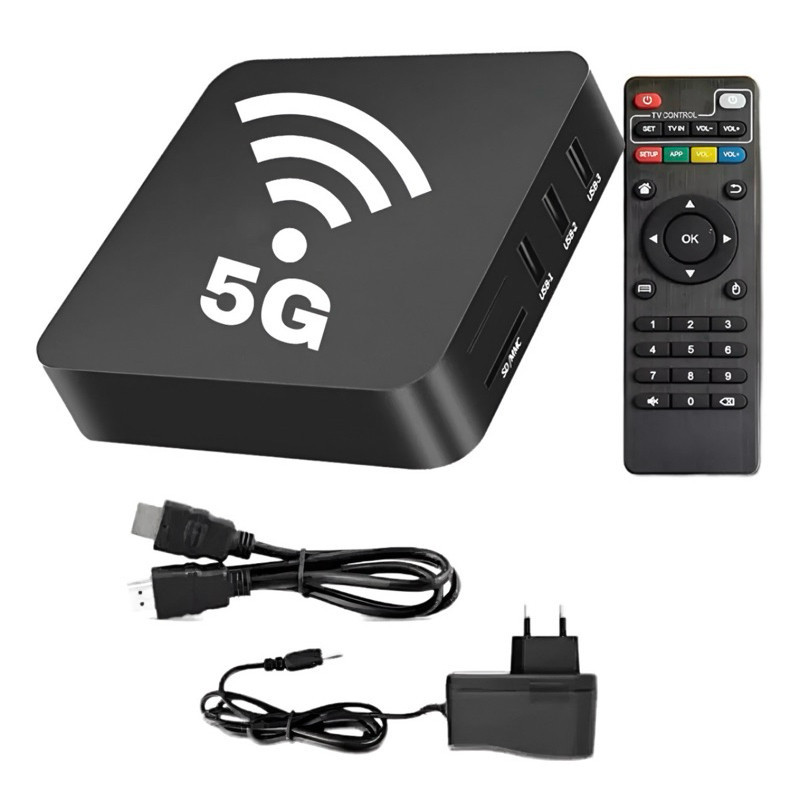 Imagem Box PROMOCAO SMART-PRO Transforme sua tv comum em smart - wifi - MODELO 2026 - 5 G