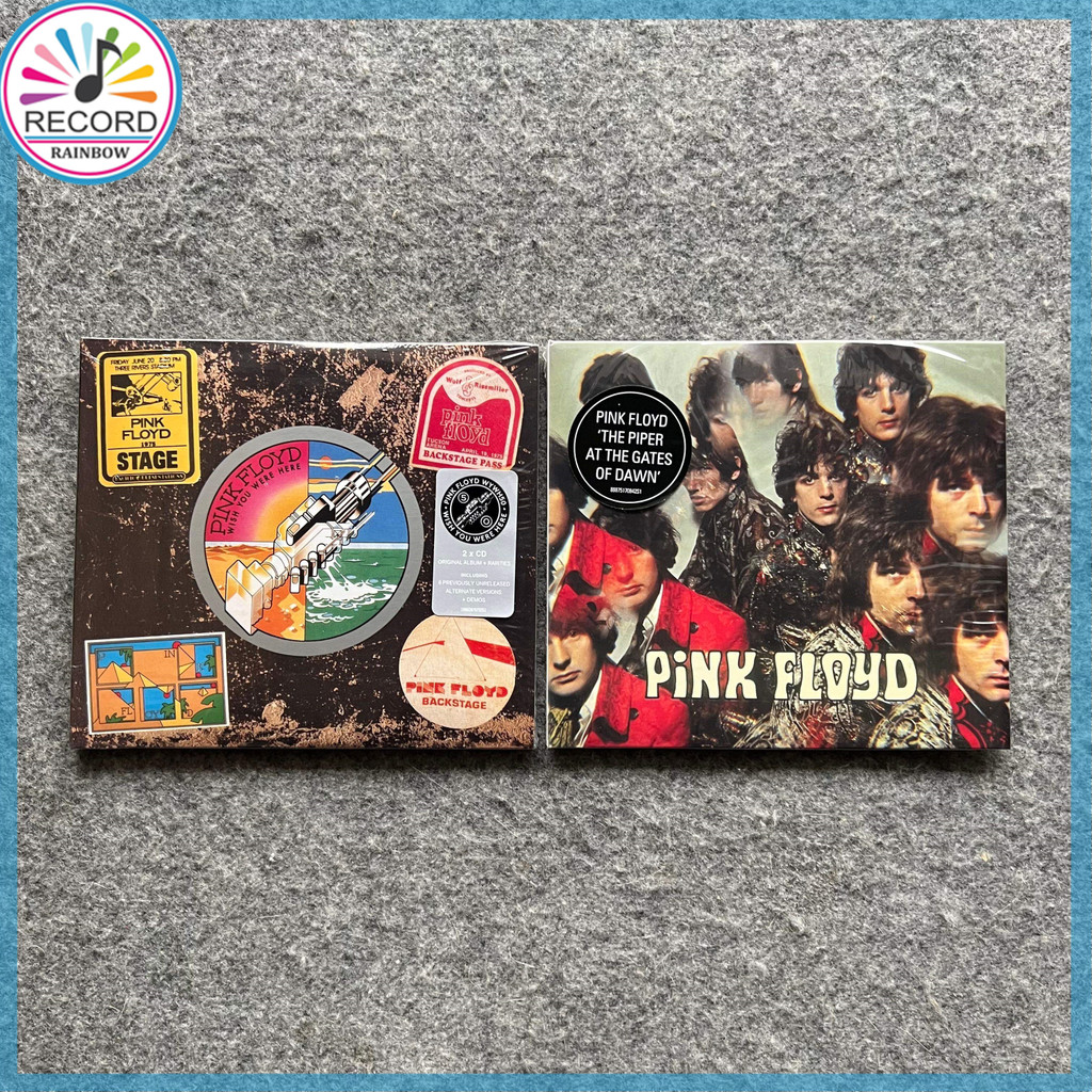 Pink Floyd - The Piper At The Gates Of Dawn, Wish You Were Here 2 Albums Set Original CD Album [Sellado] Brand New BRST