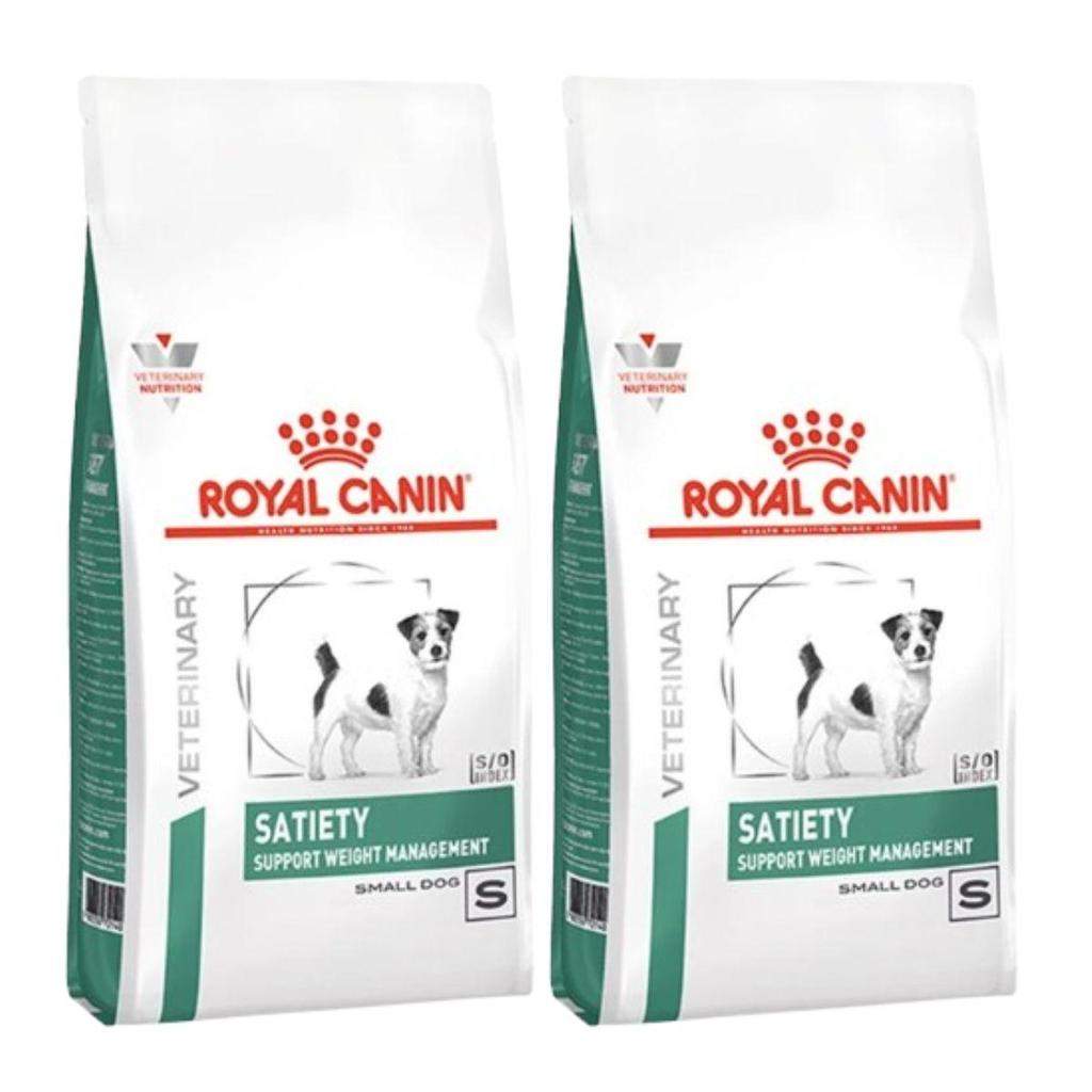 Kit 2 Ração Royal Canin Satiety Weight Management Cães 1.5Kg