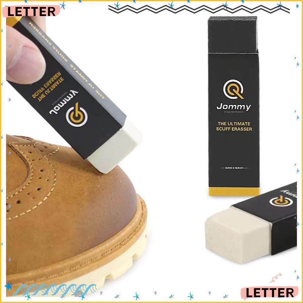 Borracha De Limpeza De Sapatos De Carta , Tecido De Couro Fosco Ferramenta Cuidados Escova De Sapato De