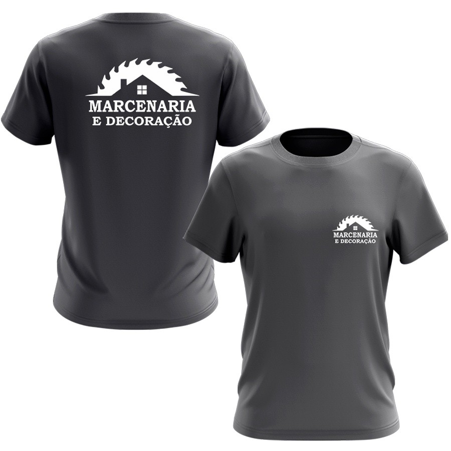 Camiseta Marceneiro Marcenaria Uniforme Profissional Serviço GaelShop