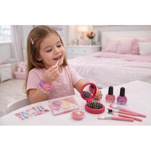 Kit Maquiagem Cabelo Completo Pincel Profissional Beleza Estilo Versatilidade