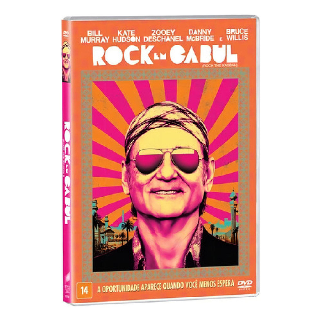 Dvd Rock Em Cabul Comédia Bill Murray Bruce Willis Sony