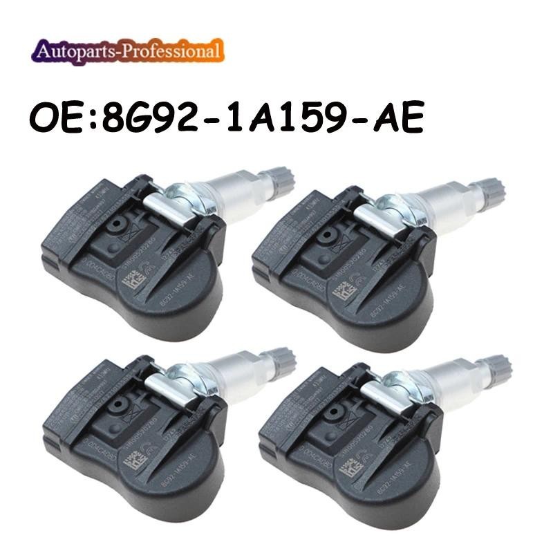 4 Pçs/Lote Para 2006-2015 Ford Galaxy TPMS Sensor De Pressão Dos Pneus 433MHz 8G92-1A159-AE 8G921A159AE 1A189-KB Acessór