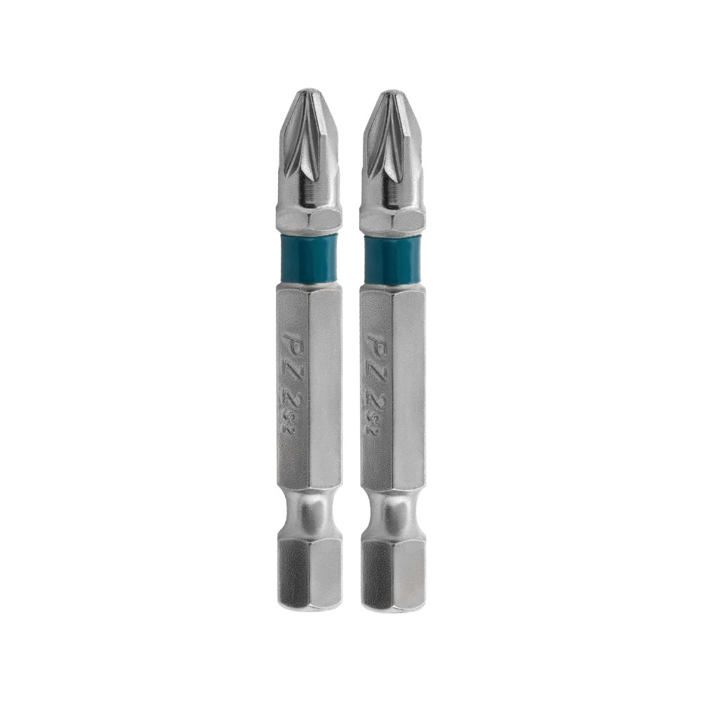 Bits Pozidriv PZ2 50mm Aço Cromo 2 Peças Gross