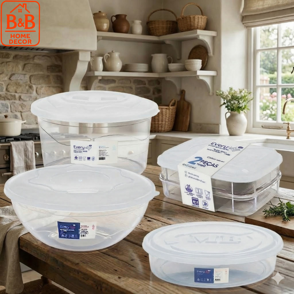 Kit Cozinha Completo 4 Potes Mantimentos + Porta Frios Duplo + Saladeira + Torteira