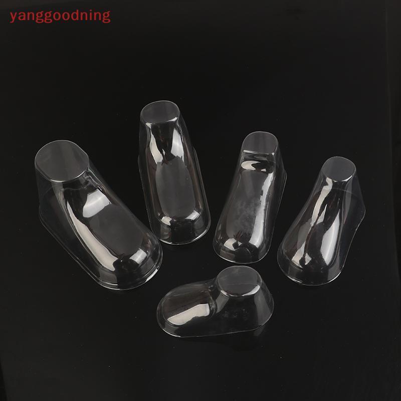 (YGN) 10 Pcs Transparente PVC Criança Botas Vitrine Suporte Quadro Pés Molde De Sapato De Plástico Maca Bebê Sos Display