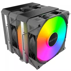 Cooler para Processador Montech NX600 ARGB, 120mm, Intel-AMD, PWM, Preto, NX600 ARGB (B)