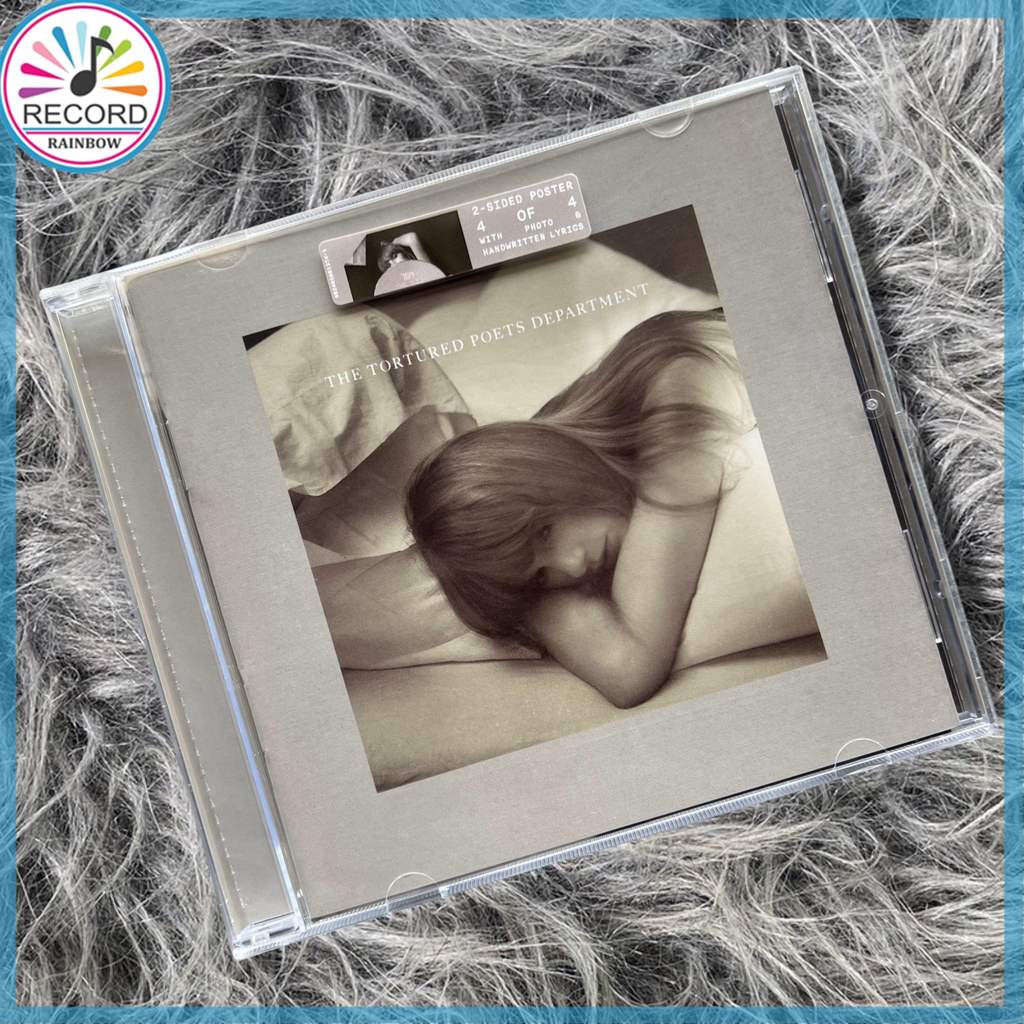 Original Taylor Swift The Tortured Poets Department “The Bolter” Edition + Exclusive Poster and 20 Page Booklet CD