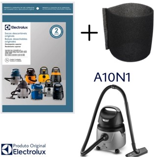 Kit 3 Sacos Aspirador de Pó Electrolux Original + Filtro - A10N1 (CSE10) em Oferta na Shopee