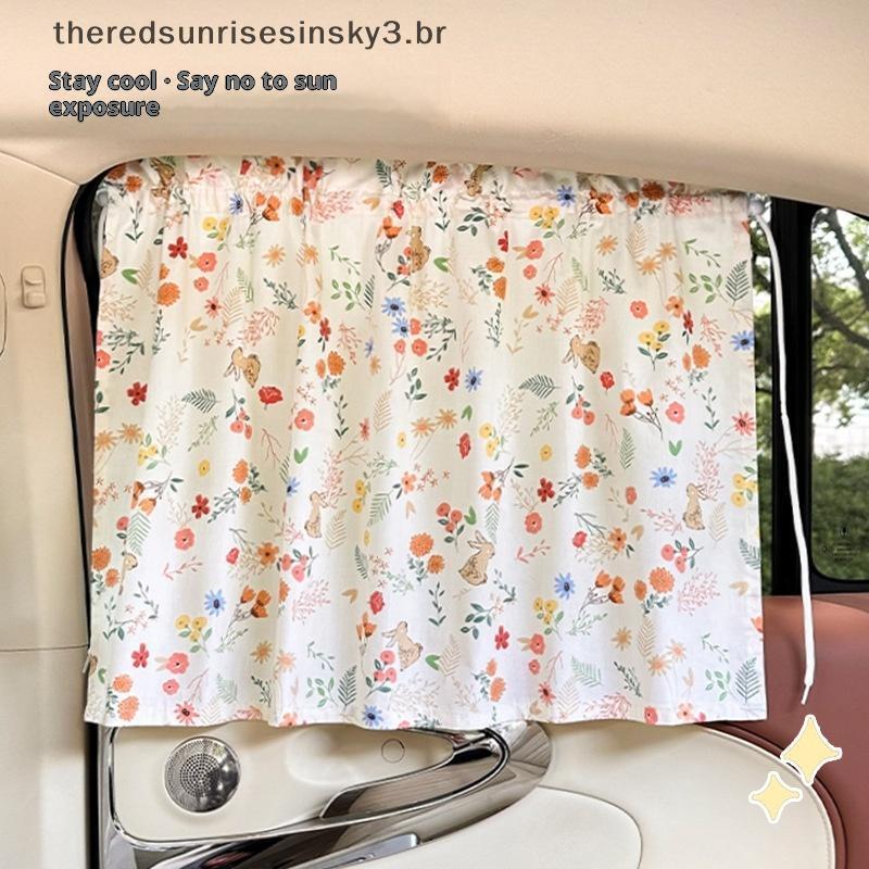 TSBR Ventosa Cortina Na Janela Do Carro Pára-Sol Capa Dos Desenhos Animados Universal Lateral Proteção UV Para Criança B