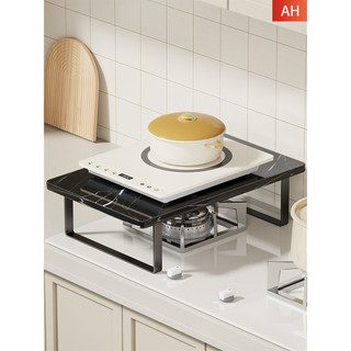 Rack de cozinha bancada forno microondas rack talheres condimento rack panela arroz forno rack armazenamento especial