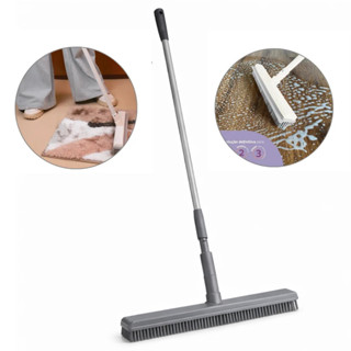 Vassoura 2 em 1 Rodo Multiuso Emborrachada Varre e Seca em Oferta na Shopee