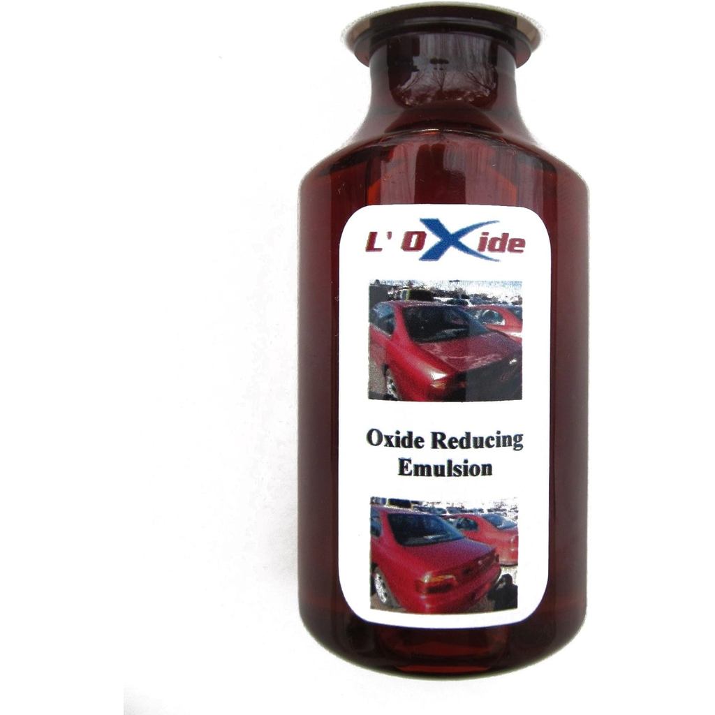 Emulsão Redutora de Óxidos para Restaurar Pintura de Carro Desbotada, Oxidada ou Danificada pelo Sol, Verniz Descascando