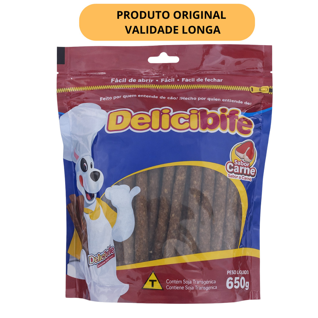 BIFINHO DELICIBIFE PALITO CARNE 650G