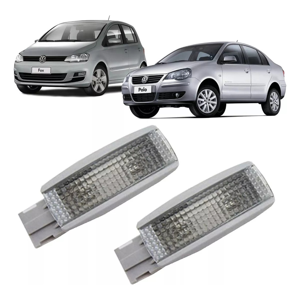 Luz Teto Quebra Sol Vw Fox Golf Passat Polo Original